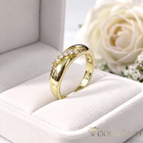   Antialergijski prsten „Goldfilled” u različitim veličinama, boja 14K