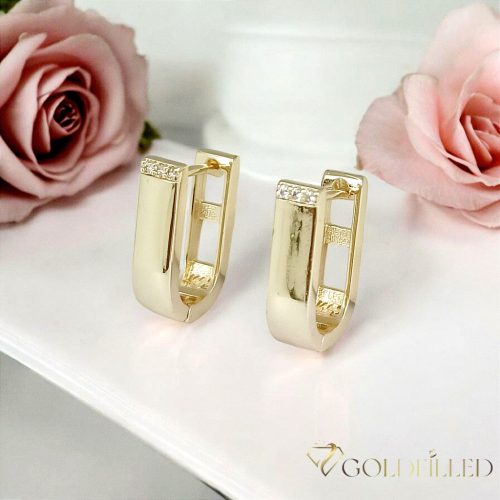 Goldfilled Antialergeni Naušnice 17mm 14K Boja