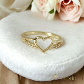   Antialergijski prsten „Goldfilled” u različitim veličinama, boja 14K