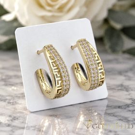 Goldfilled Antialergeni Naušnice 17 mm 14K Boja