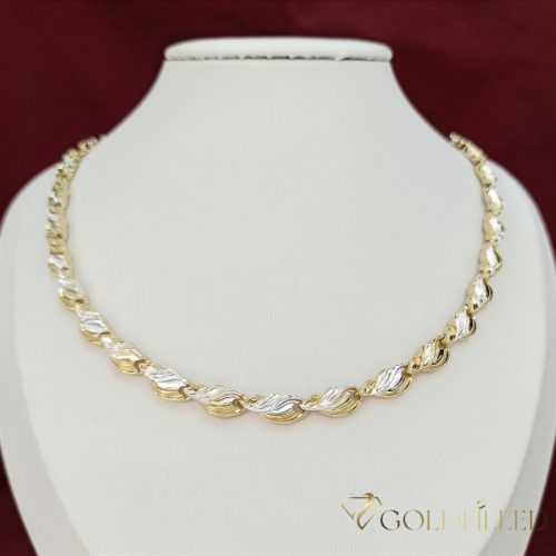 Ekskluzivna antialergijska pozlaćena ogrlica "Goldfilled", u nekoliko veličina i debljine 7 mm, boja 14K Multicolor 