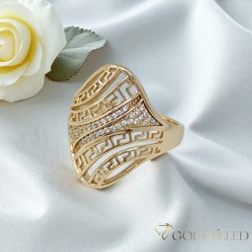   Antialergijski prsten „Goldfilled” u različitim veličinama, boja 18K