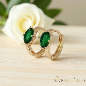 Goldfilled Antialergeni Naušnice 15mm 18K Boja