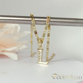   Antialergijska pozlaćena ogrlica "Goldfilled", u nekoliko veličina i debljine 2 mm, boja 14K