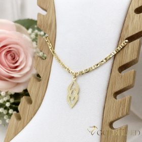 Goldfilled Narukvica za gležanj 29cm/3mm Boja 14K