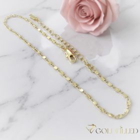 Goldfilled Narukvica za gležanj Max. 27cm Boja 14K