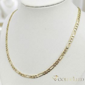   Ekskluzivna antialergijska ogrlica „Goldfilled” 50cm/4mm,  14K višebojna