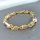 Antialergijska narukvica „Goldfilled” 24cm /8-10mm, višebojna 14K