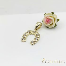 Antialergijski privjesak „Goldfilled” 25 mm, boja 14K