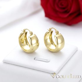 Goldfilled Antialergeni Naušnice 25 mm 14K Boja