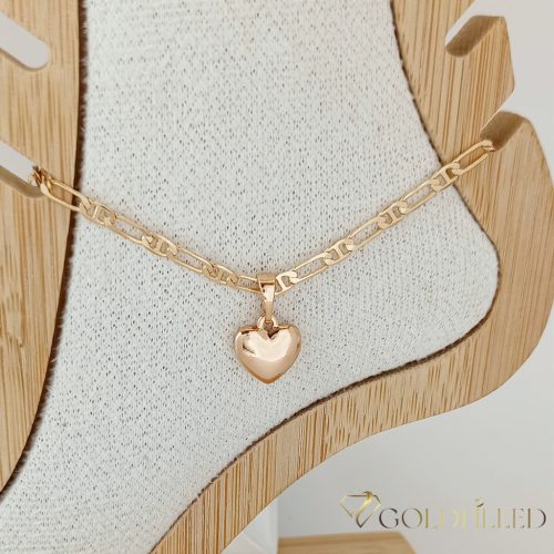Goldfilled Narukvica za gležanj 28cm/3mm Boja 18K