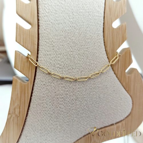 Goldfilled Narukvica za gležanj 27cm/3mm Boja 14K
